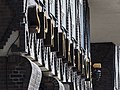 Deutsch: Detail der Südfassade des Kontorhauses Sprinkenhof in Hamburg-Altstadt. This is a photograph of an architectural monument. It is on the list of cultural monuments of Hamburg, no. 29135.