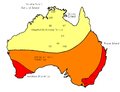 distribution of dingoes and dingo-hybrids in the 1960s and 1970s (German)