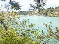 Le port de Merrien vu de la rive ouest de la rivière (ria) de Merrien 1.