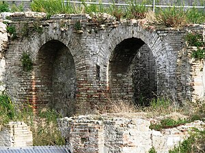 Ruins of a roman forum