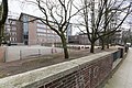 Deutsch: Schule Lämmersieth in Hamburg-Barmbek-Nord, Einfriedung. This is a photograph of an architectural monument. It is on the list of cultural monuments of Hamburg, no. 22941.