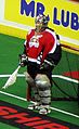 National Lacrosse League (box lacrosse) goalie