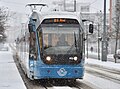 * Nomination Tram at Sickla kaj, Södra Hammarbyhamnen, Stockholm. --ArildV 14:19, 30 November 2012 (UTC) * Decline unfocused --The Photographer 15:36, 30 November 2012 (UTC)