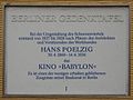 Hans Poelzig und das Kino Babylon, Rosa-Luxemburg-Straße 30, Mitte