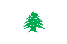 Flag of the region of Lebanon (1918–1920)