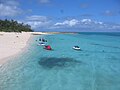 Okinawa is famous for the beautiful sea.