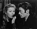 Greer Garson and Gregory Peck, 1945