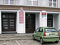 District Government Office Entrance