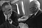 Thumbnail for File:LBJ and Eisenhower.jpg