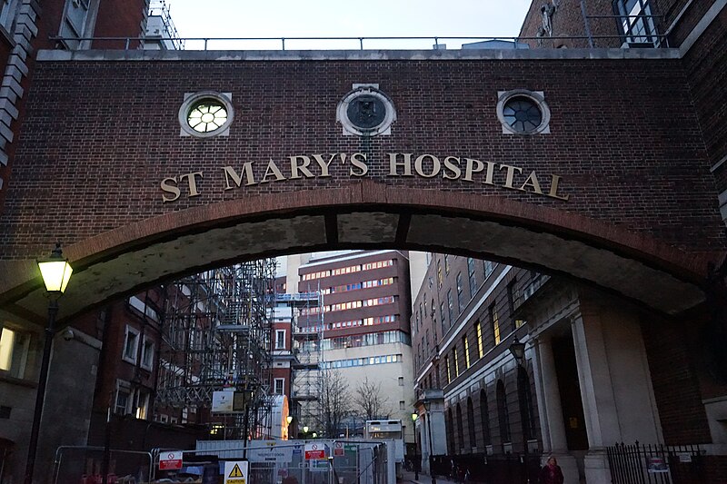 File:St Mary's hospital in london.jpg