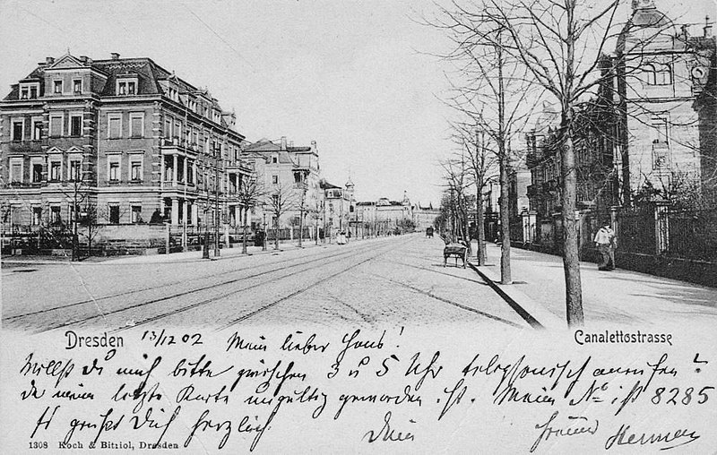 File:Canalettostraße bella época Dresde.jpg