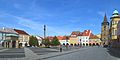 Jičín Main (Old Town) Square View A (map)