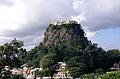 Buddhist monastery on Taung Kalat southwest of Mount Popa