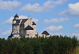 Bobolice Castle Forest Approach