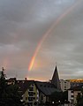 On the church of Saint-Julien en Genevois, France