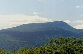 Slide Mountain, highest in Catskills, New York