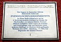 Evangelisches Johannesstift und Johann Hinrich Wichern, Alt Moabit 127, Moabit