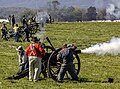 * Nomination Confederate reenactors at the 2024 reenactment of the Battle of Cedar Creek, Cedar Creek and Belle Grove National Historical Park, Middletown, Virginia --Acroterion 02:41, 23 October 2024 (UTC) * Promotion  Support Good quality. --Plozessor 03:21, 23 October 2024 (UTC)