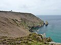 Les falaises entre le vallon de Kerisit et "Ti Félix" 1.