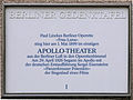 Apollo Theater, Friedrichstr. 218, Mitte