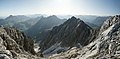 * Nomination Panorama Arlberg, Allgäuer Alpen, Lechquellengbirge --Böhringer 06:23, 26 August 2009 (UTC) * Promotion Very good result, despite shooting into the light. --Von.grzanka 11:00, 26 August 2009 (UTC)