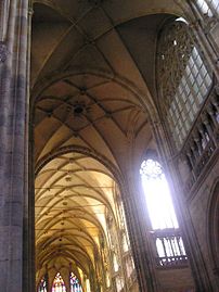 Praha, Katedrála sv. Víta, netvaults of the Cathedral