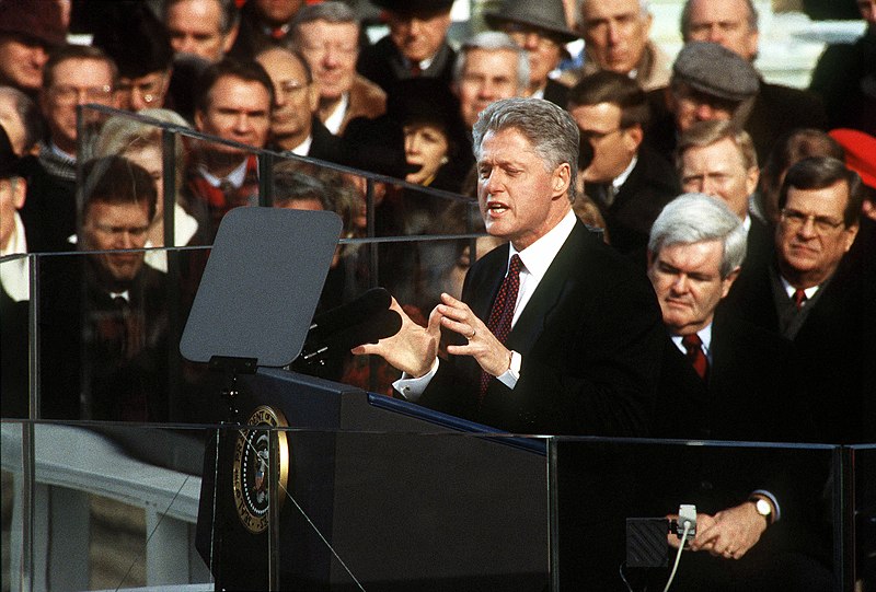 File:William J. Clinton Inaugural address.jpg