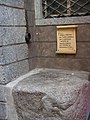 An (old) public pillory in the centre of Chiavenna