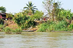 Si Phan Don sur le Mékong, au Laos