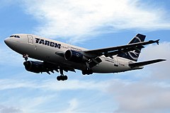 Tarom, frontside