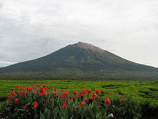 Kerinci, highest mountain in Sumatra