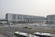 Garden Expo Park station exterior (May 2013)