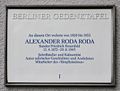 Alexander Roda Roda, Innsbrucker Straße 44, Schöneberg