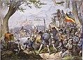 Deutsch: Tod des Generals Friedrich von Gagern im Gefecht bei Kandern, 1848 English: General von Gagern dies in the Battle of Kandern, 1848 .