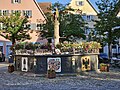 Röhrenbrunnen am Marktplatz