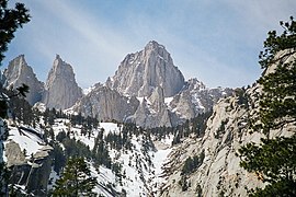 Mount Whitney, California. Highest peak in the 48 continental states.