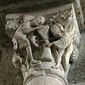 Chapiteau de la basilique de Vézelay (Bourgogne)