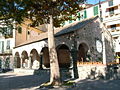 Loggia medievale di Levanto, Liguria, Italia