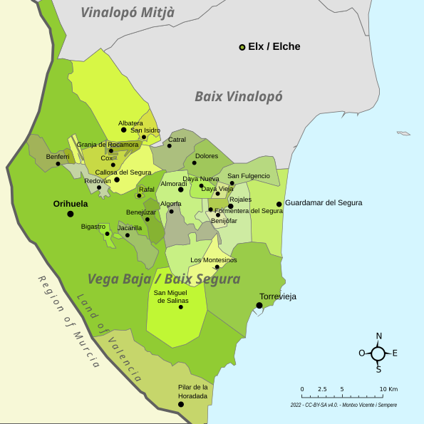 File:Mapa del Baix Segura.svg