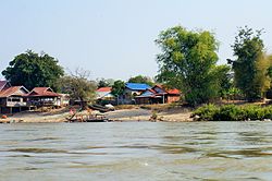 Si Phan Don sur le Mékong, au Laos