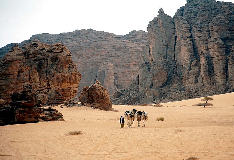 File:Tassili Desert Algeria.jpg