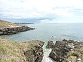 Le littoral entre l'anse du Poulguen et la rivière (ria) de Merrien.