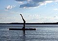 * Nomination Paddleboard yoga in Päijänne, Finland. --Kallerna 04:27, 22 July 2021 (UTC) * Promotion Good quality --Llez 05:15, 22 July 2021 (UTC)