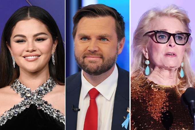 selena gomez and candice bergen slam jd vance