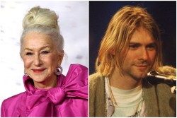 Helen Mirren and Kurt Cobain