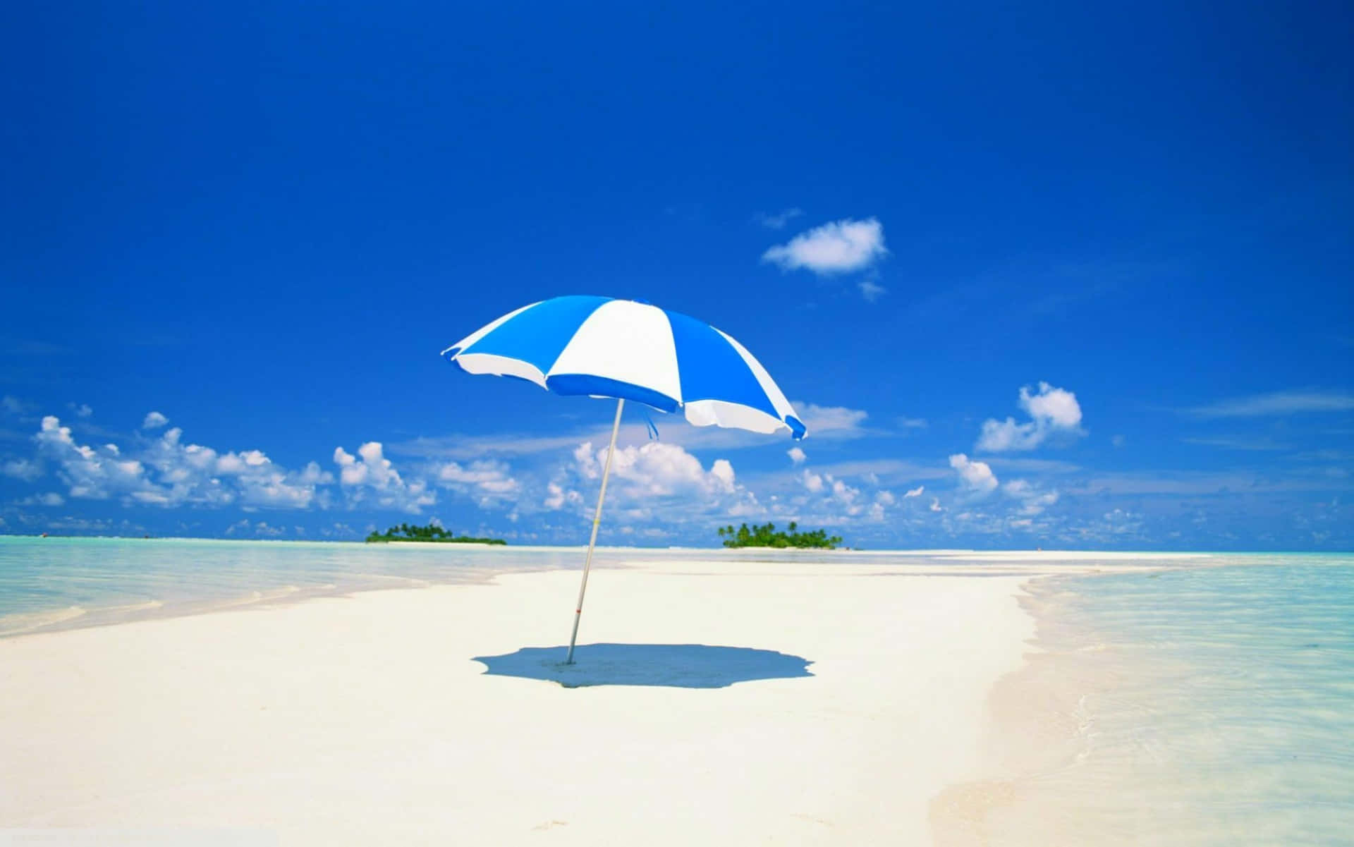 Beach Umbrella Wallpaper