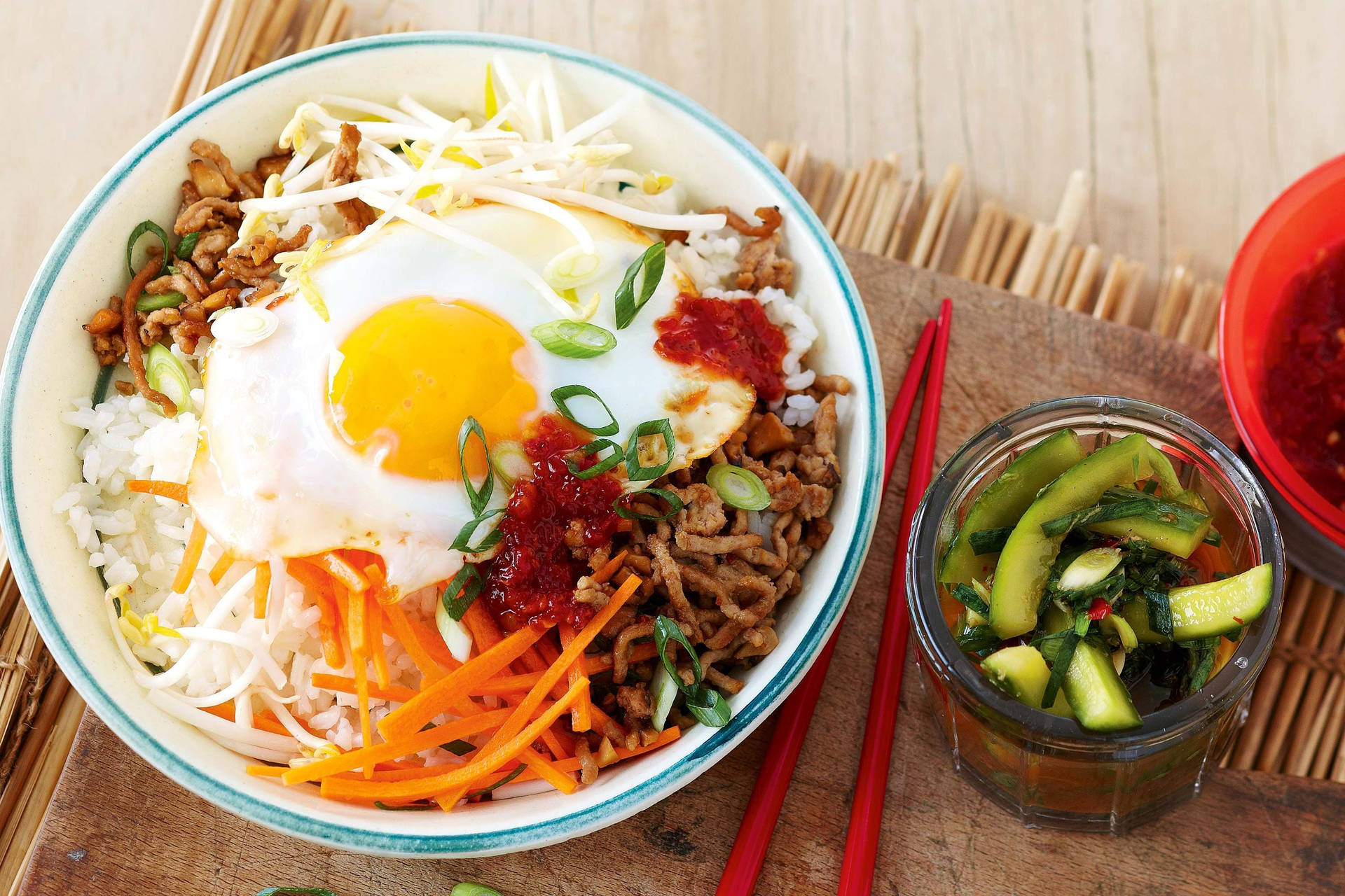 Bibimbap Papel de Parede