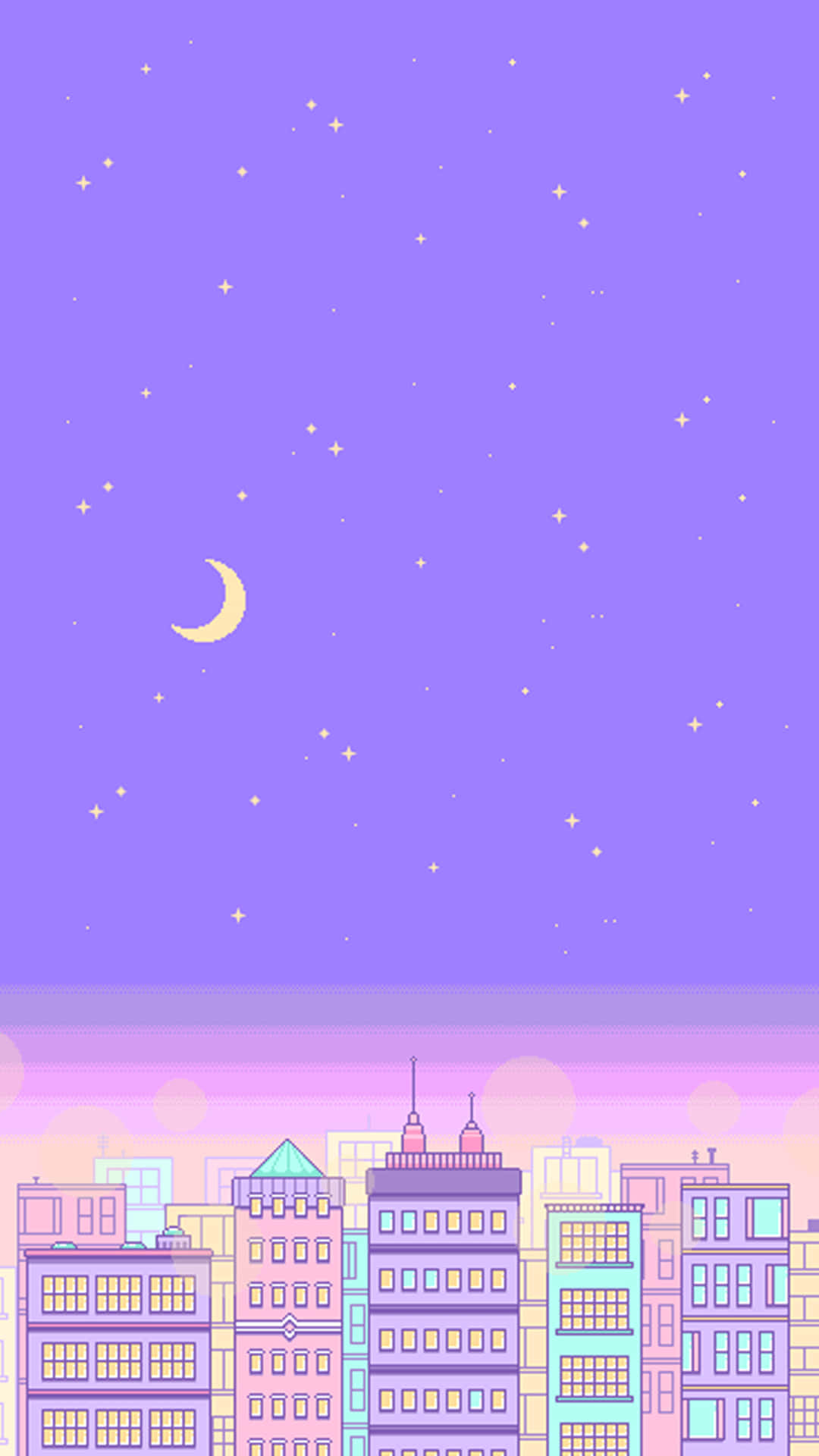 Cute Purple Aesthetic Wallpaper