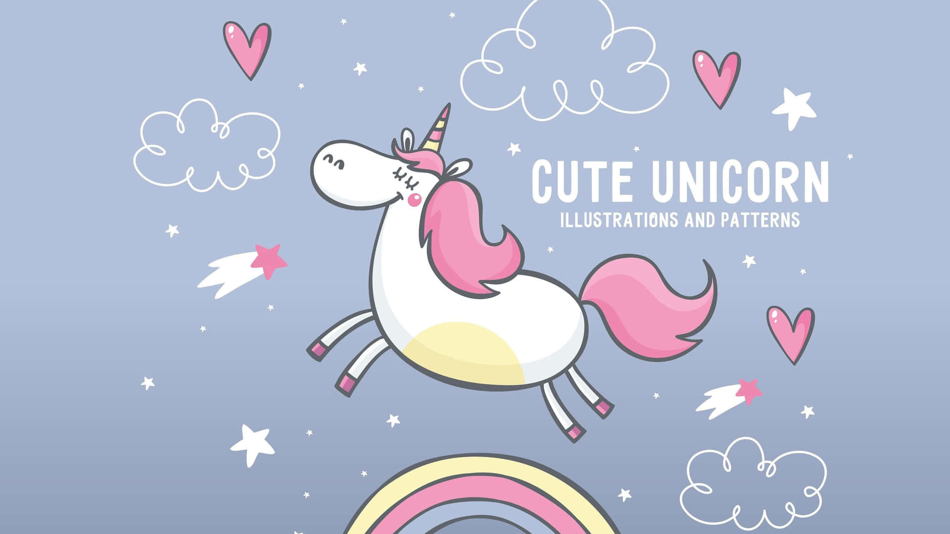 Estética De Unicornio Fondo de pantalla