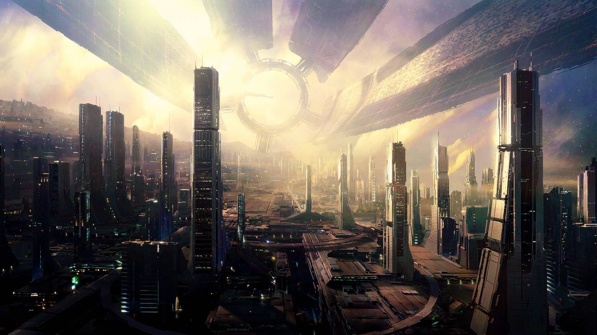 Futuristic City Wallpaper